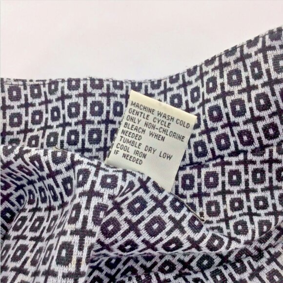 REQUIREMENTS Woman Lightweight Geometric Print Button down Jacket Size 2X - Picture 5 of 14